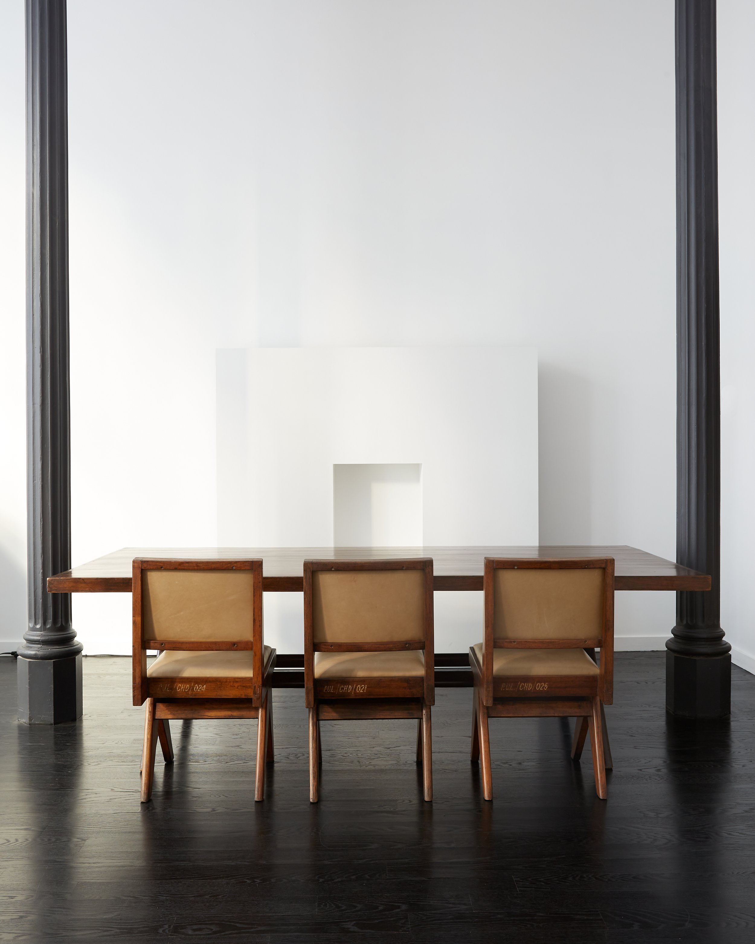 Pierre Jeanneret Judge lunch table